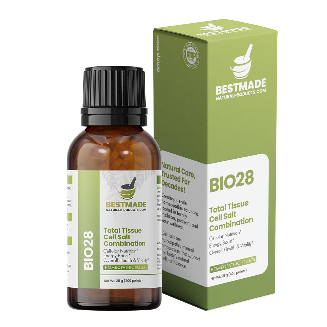 Bestmade Total Tissue Cell Salt Mineral Supplement 20g front view