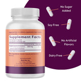 BESTVITE 5-HTP Supplement 200mg capsules on a wooden table