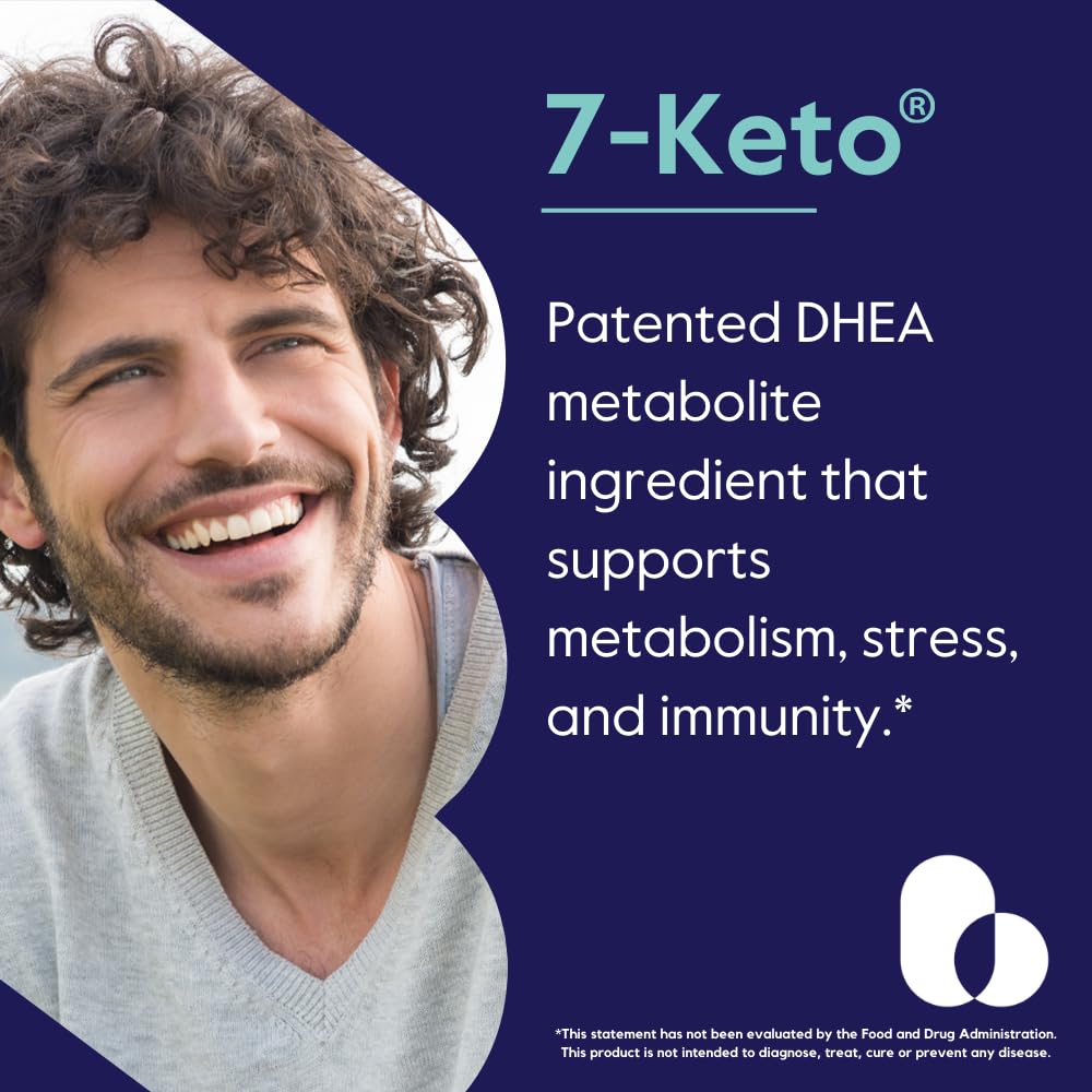 BESTVITE 7-Keto 100mg capsules side view