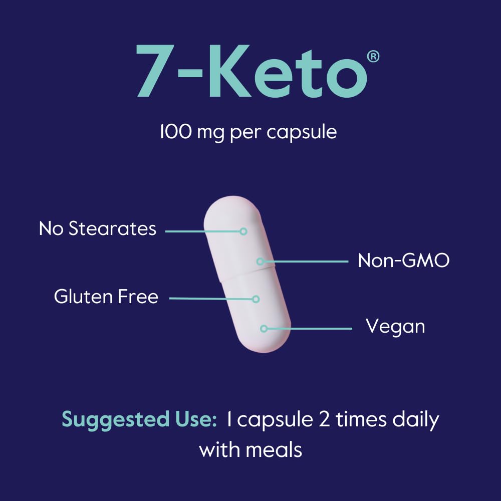 BESTVITE 7-Keto capsules with measuring spoon