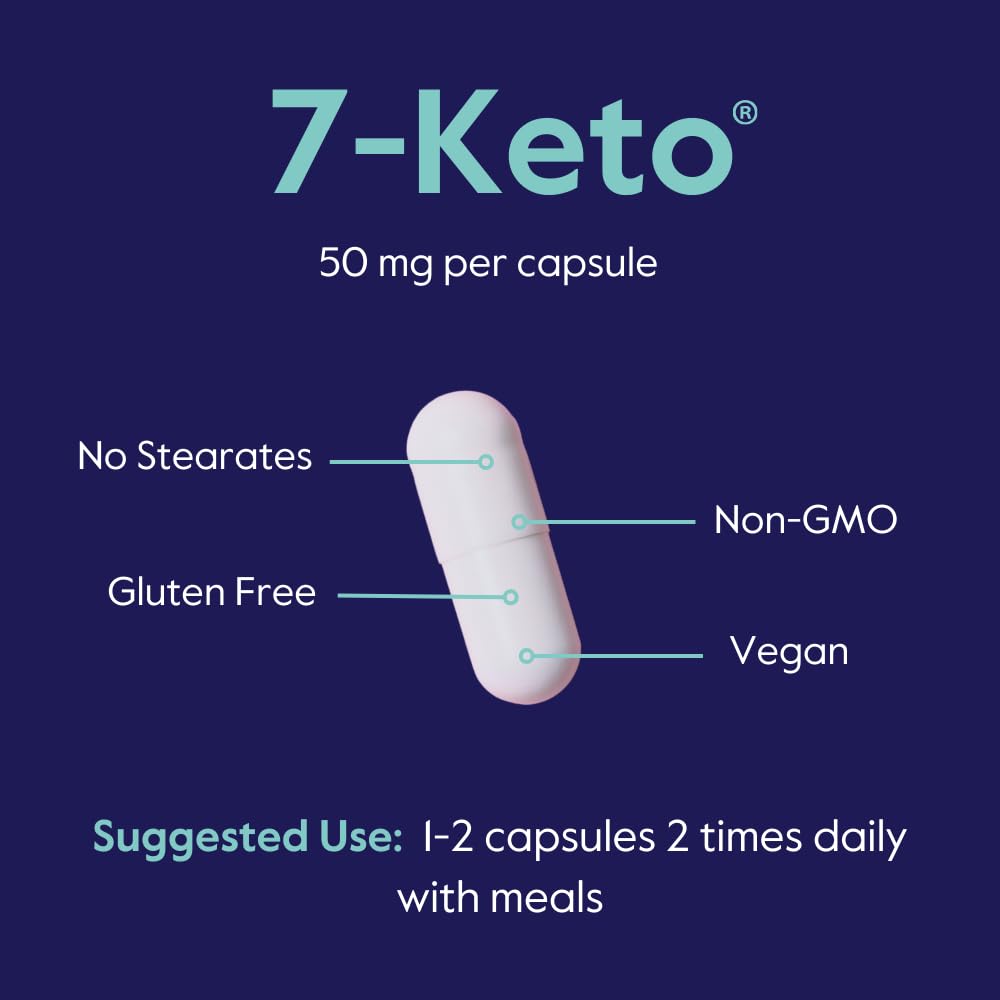 BESTVITE 7-Keto capsules with measuring spoon