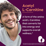 BESTVITE Acetyl L-Carnitine 500mg Capsules side view