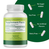 BESTVITE Artemisinin 500mg Vegan Capsules back label