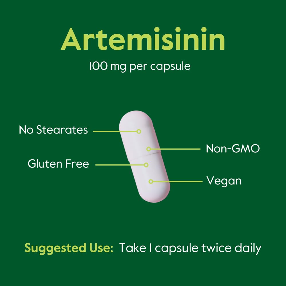 BESTVITE Artemisinin Herbal Supplement 100mg ingredients list