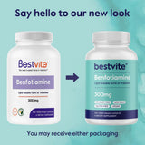 BESTVITE Benfotiamine Vitamin B-1 Supplement 300mg capsule close-up