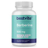 BESTVITE Berberine Capsules 500mg front view packaging