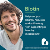 BESTVITE Biotin 10,000 mcg capsules open bottle