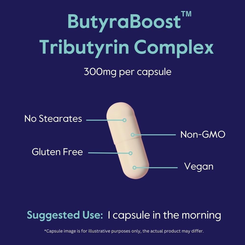 BESTVITE ButyraBoost packaging side view