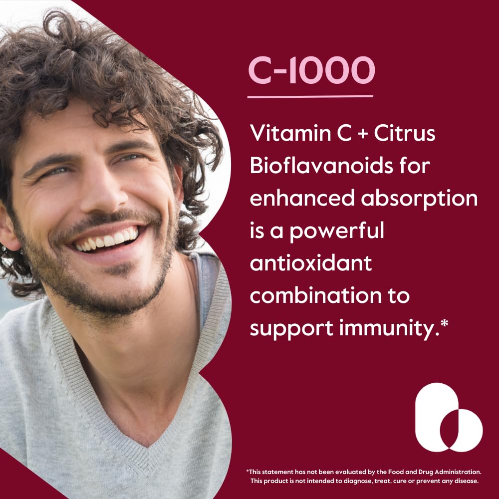 BESTVITE C-1000 capsules with citrus bioflavonoids