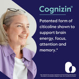 BESTVITE Citicoline Capsules 500mg back view