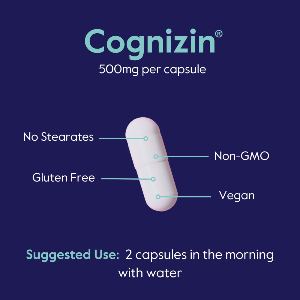 BESTVITE Citicoline Capsules 500mg on a table