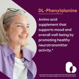 BESTVITE DL-Phenylalanine 500mg capsules side view