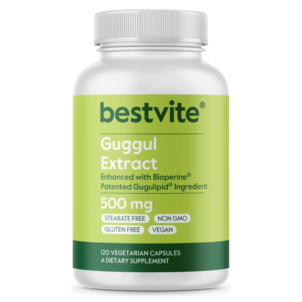 BESTVITE Guggul Extract Capsules 500mg front view