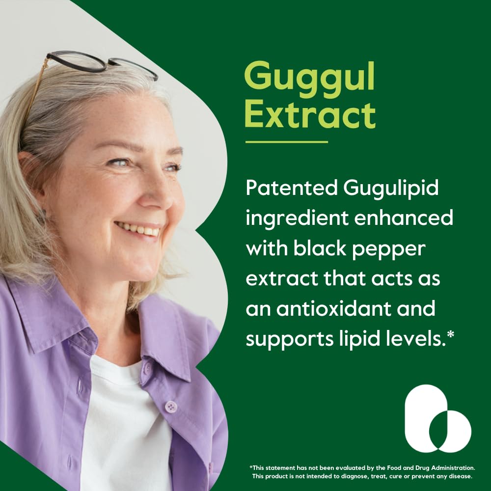 BESTVITE Guggul Extract Capsules 500mg side view