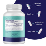 BESTVITE HMB Calcium Supplement 500mg side view showing capsule