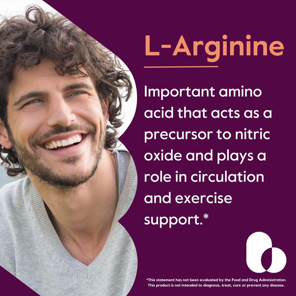 BESTVITE L-Arginine 1000mg supplement capsule close-up