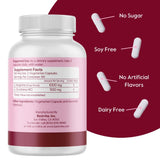 BESTVITE L-Arginine & L-Ornithine Capsules back view