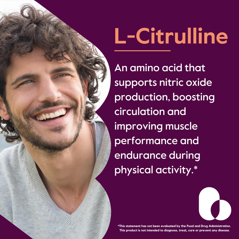 BESTVITE L-Citrulline 750mg capsules side view