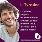 BESTVITE L-Tyrosine 500mg capsules side view