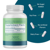 BESTVITE Magtein Magnesium L-Threonate 2000mg capsules back view