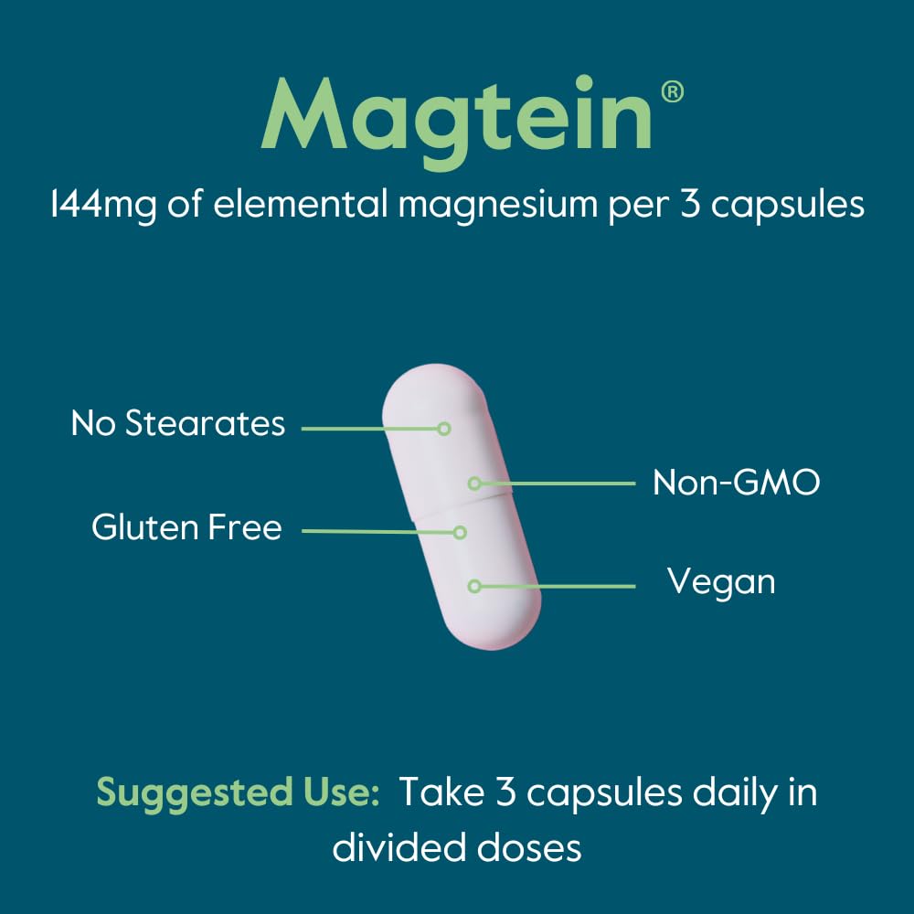 BESTVITE Magtein Magnesium L-Threonate 2000mg capsules packaging