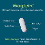 BESTVITE Magtein Magnesium L-Threonate 2000mg capsules packaging