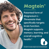 BESTVITE Magtein Magnesium L-Threonate 2000mg capsules side view
