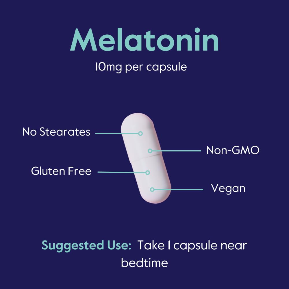 BESTVITE Melatonin bottle with a measuring spoon