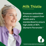 BESTVITE Milk Thistle Extract 300mg capsules side view
