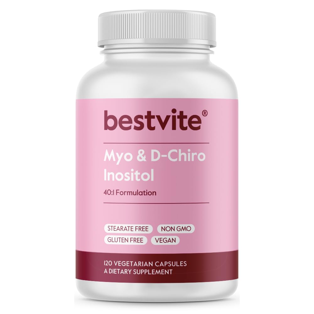 BESTVITE Myo & D-Chiro Inositol supplement front view