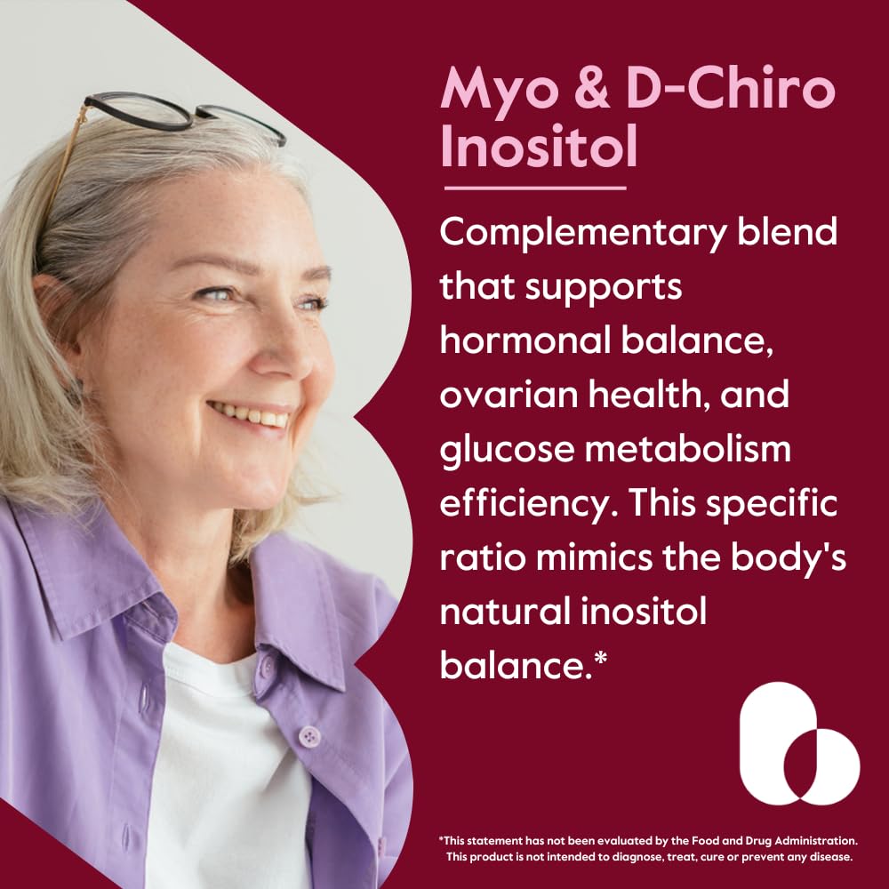 BESTVITE Myo & D-Chiro Inositol supplement side view