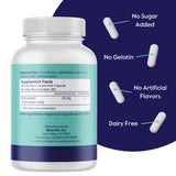 BESTVITE Policosanol Capsules 25mg back view with ingredient list