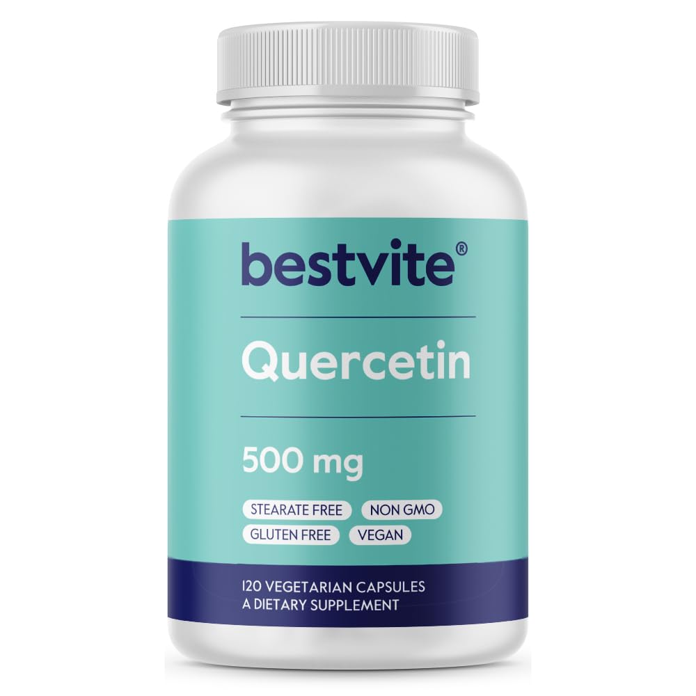 BESTVITE Quercetin 500mg supplement bottle front view