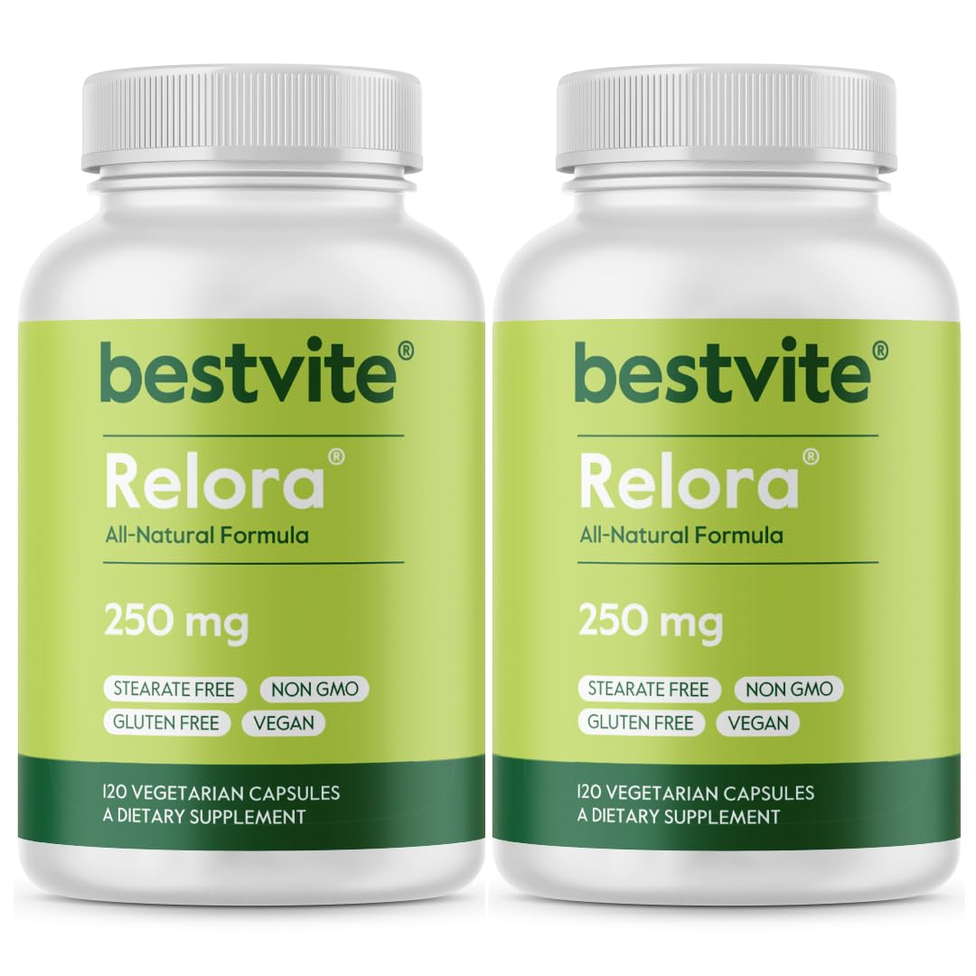 BESTVITE Relora blended vitamin & mineral supplement front view