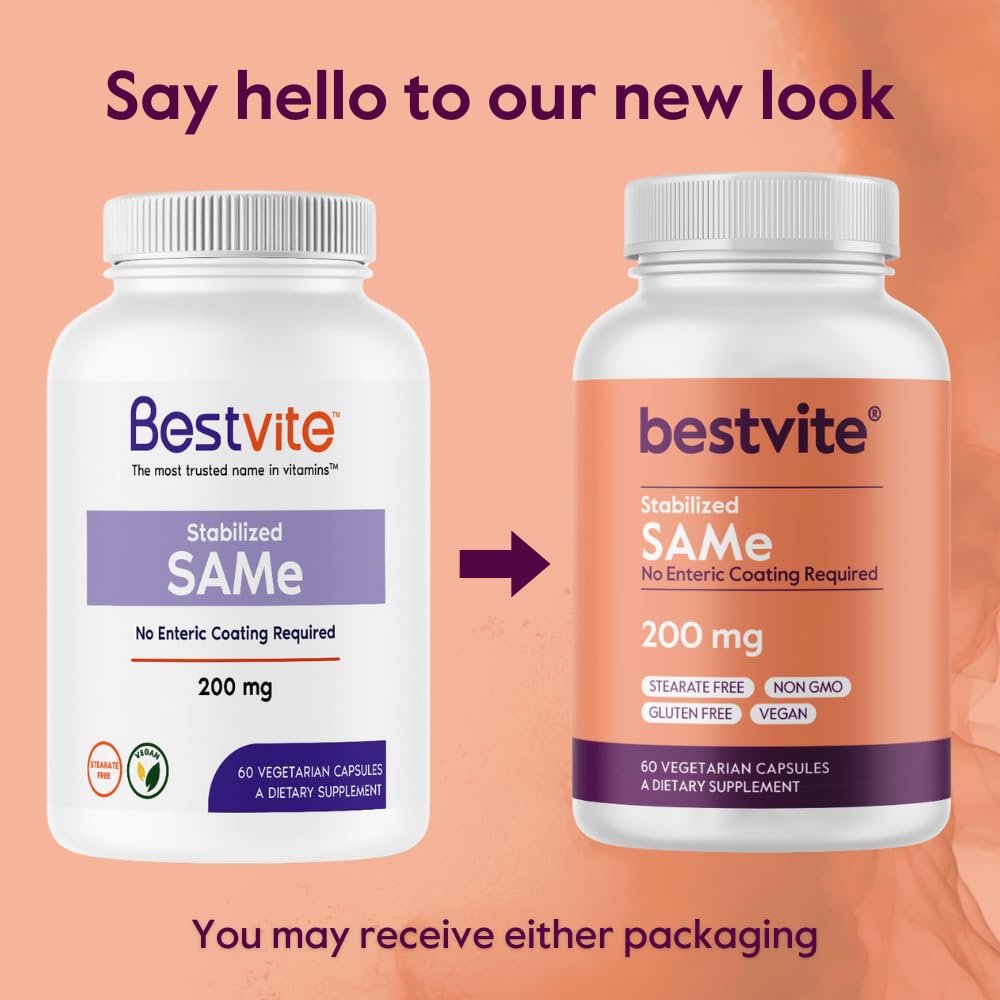 BESTVITE SAMe capsules in a refrigerator