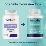BESTVITE Suntheanine 200mg capsules with measuring spoon