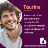 BESTVITE Taurine 1000mg supplement side view