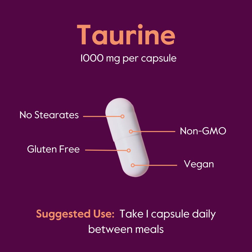 BESTVITE Taurine capsules with measuring scoop