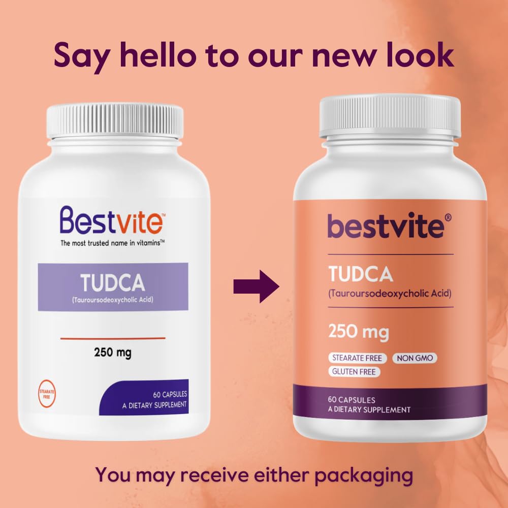 BESTVITE TUDCA product packaging side view