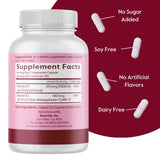 BESTVITE Vegan Vitamin D3 + K2 capsules side view