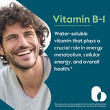 BESTVITE Vitamin B1 Thiamine 100mg Capsules side view