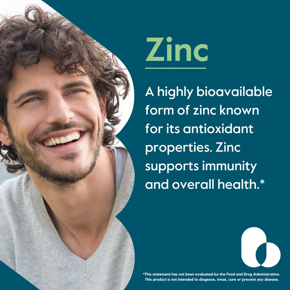 BESTVITE Zinc Chelate 50mg Capsules side view