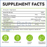 BETACELL Alpha Lipoic Acid Capsules 300mg side view