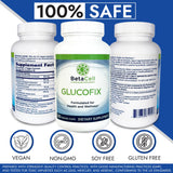 BETACELL Glucofix Berberine Supplement packaging details