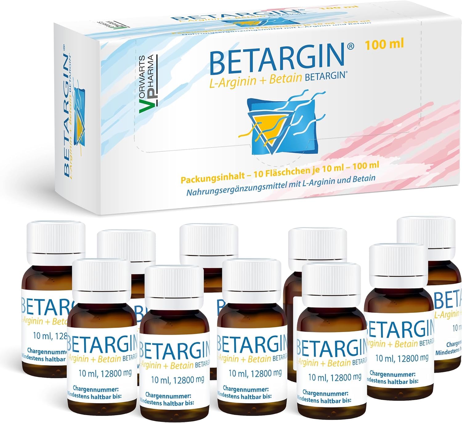 Betargin L-Arginine Amino Acid Complex 120g front view