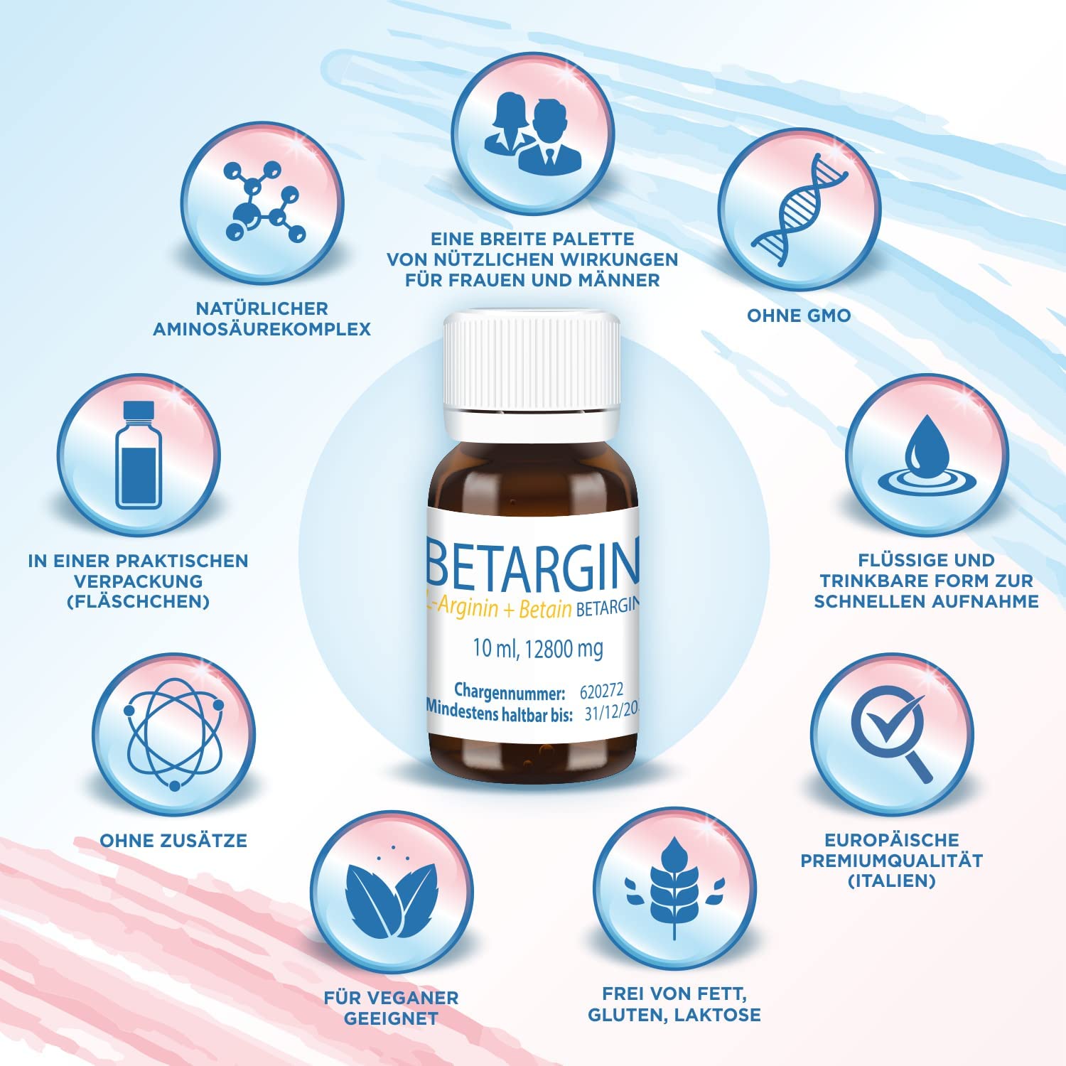 Betargin L-Arginine Amino Acid Complex in a lifestyle setting