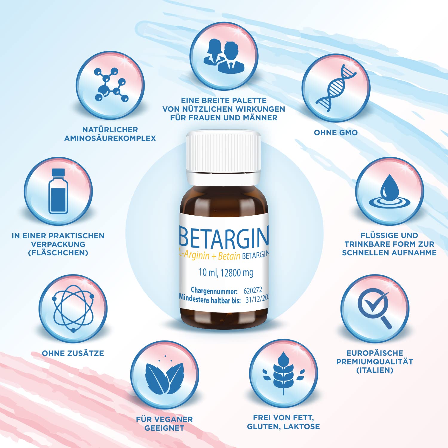 Betargin L-Arginine Complex 220g capsules