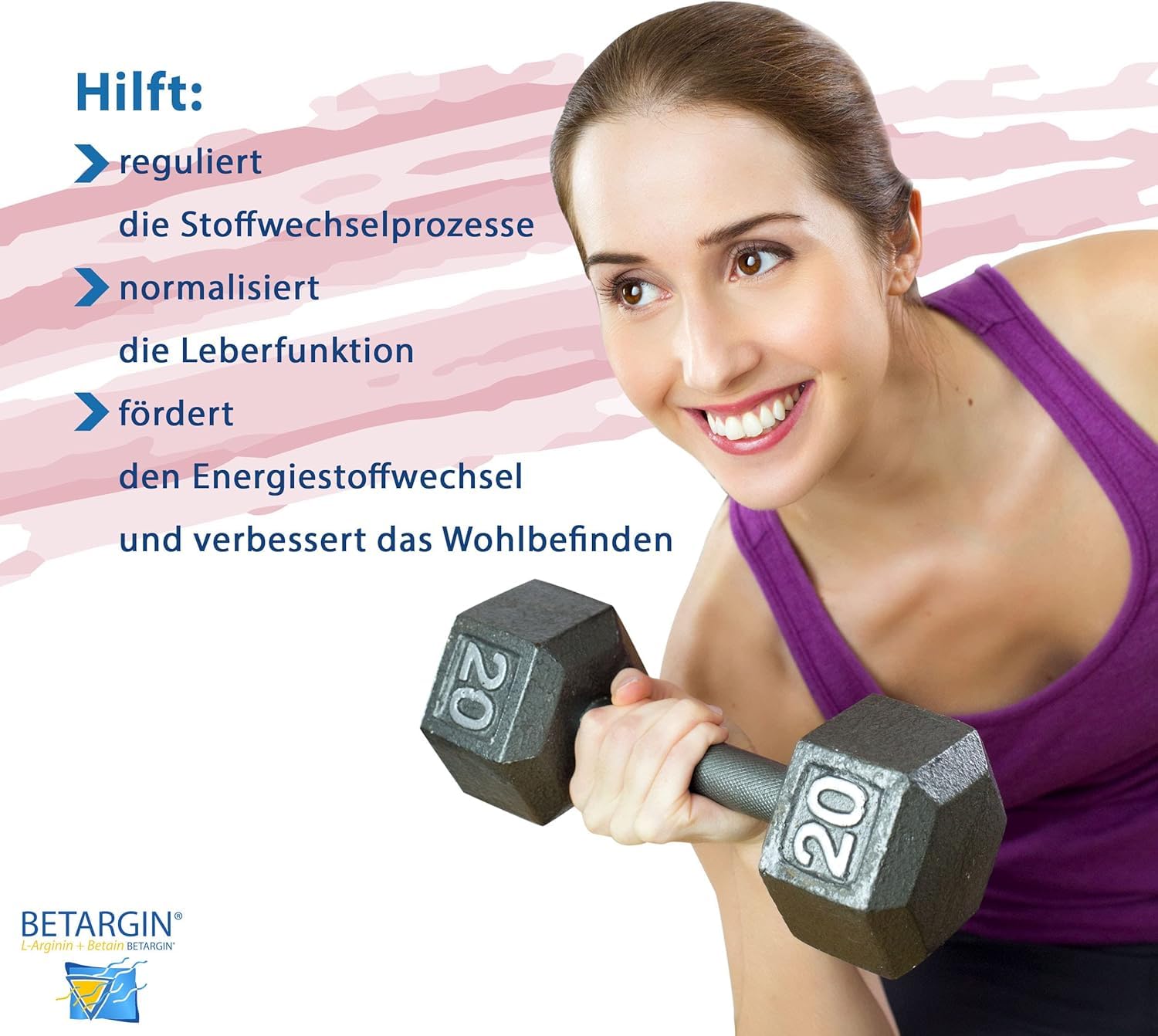 Betargin L-Arginine Complex 220g nutritional information