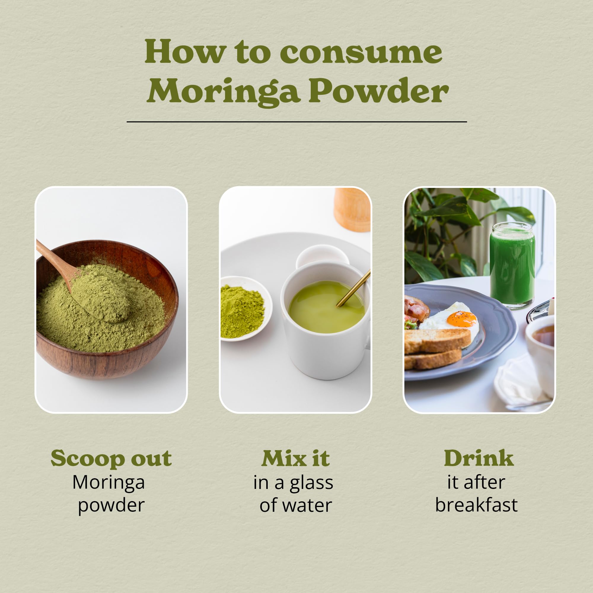 Better Alt Moringa Powder 889g displayed with fresh ingredients
