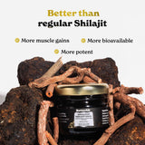 Better Alt Shilajit Gold with ingredients displayed